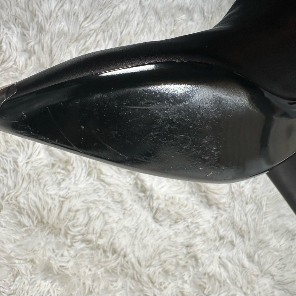 Anine Bing Tall Nina Boots with Metal Toe Cap 38 - Picture 9 of 10